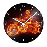 Customized Vinyl sticker Wall Clock Motorcycle and Skeleton Recycled Record Clock for Sale
Customized Vinyl sticker Wall Clock Motorcycle and Skeleton Recycled Record Clock for Sale