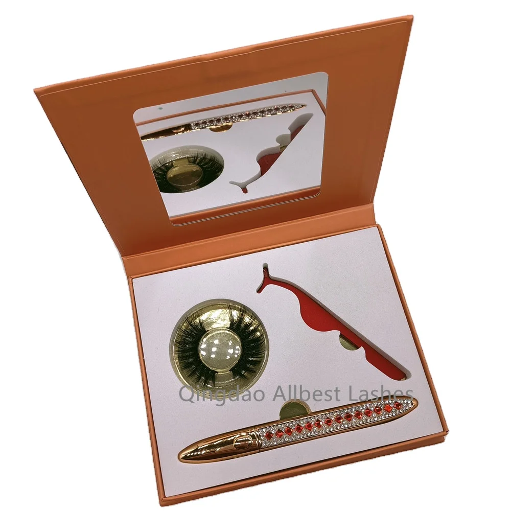 single pair eyelash and tweezer packaging wholesale 3d faux mink eyelashes hand made lash case with mirror
single pair eyelash and tweezer packaging wholesale 3d faux mink eyelashes hand made lash case with mirror