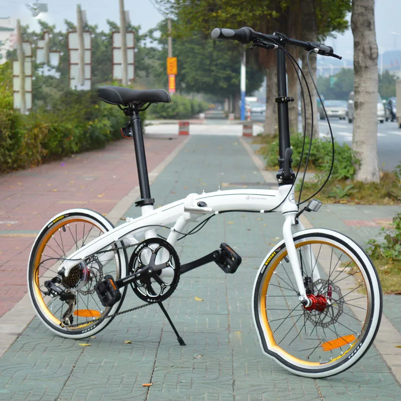 20 inch 7-speed folding bike unisex aluminum alloy ultralight and convenient variable speed bicycle road bike
20 inch 7-speed folding bike unisex aluminum alloy ultralight and convenient variable speed bicycle road bike
