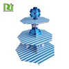 Free New Custom Design High Quality Promotion Recyclable Cardboard 3-Tier Cupcake Stand