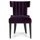 Modern High Back Fabric Dining Room Furniture Luxury Dining Hotel Chair