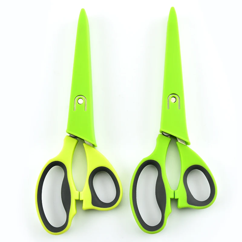 Professional Kitchen Scissors Stainless Steel 5 Blades Kitchen Tailor Scissors Herb Scissors With Comb, Light green,turquoise
Professional Kitchen Scissors Stainless Steel 5 Blades Kitchen Tailor Scissors Herb Scissors With Comb, Light green,turquoise