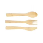 Disposable Bamboo Fork Spoon Knife Set Manufacture