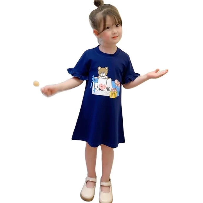100% cotton childrens Gurl short sleeve O-Neck casual Dress skirts girls dresses baby clothing free shipping's item for kids
100% cotton childrens Gurl short sleeve O-Neck casual Dress skirts girls dresses baby clothing free shipping's item for kids