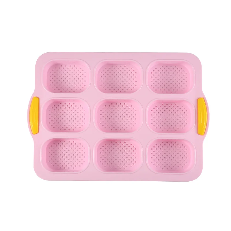 French Baguette cake silicone mold DIY small bread baking tray silicone rubber mould non stick baking tools
French Baguette cake silicone mold DIY small bread baking tray silicone rubber mould non stick baking tools