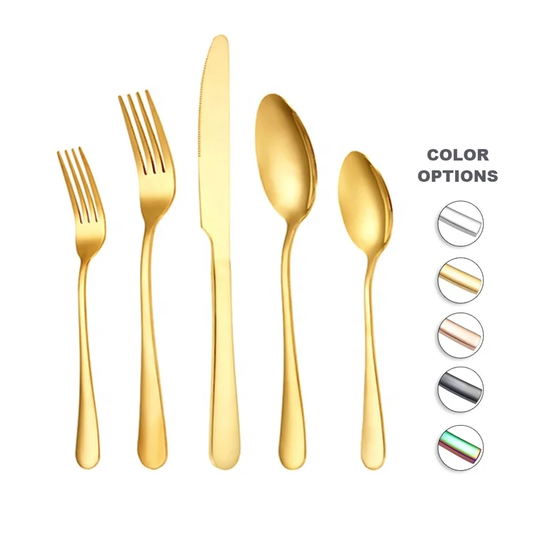 Low price flateware for wedding restaurant shiny gold plated cutlery set for wedding
Low price flateware for wedding restaurant shiny gold plated cutlery set for wedding