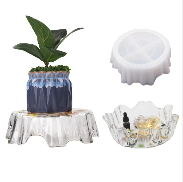 LOVE'N LV720T Amazon's best selling crystal gutta percha epoxy resin irregular tray flower pot pot shelf table silicone mold
LOVE'N LV720T Amazon's best selling crystal gutta percha epoxy resin irregular tray flower pot pot shelf table silicone mold