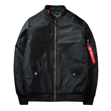 2020 New Trend Solid Color Men's Thin Coat Men's Baseball Uniform Air Force Bomber Jacket, Multi colors
2020 New Trend Solid Color Men's Thin Coat Men's Baseball Uniform Air Force Bomber Jacket, Multi colors