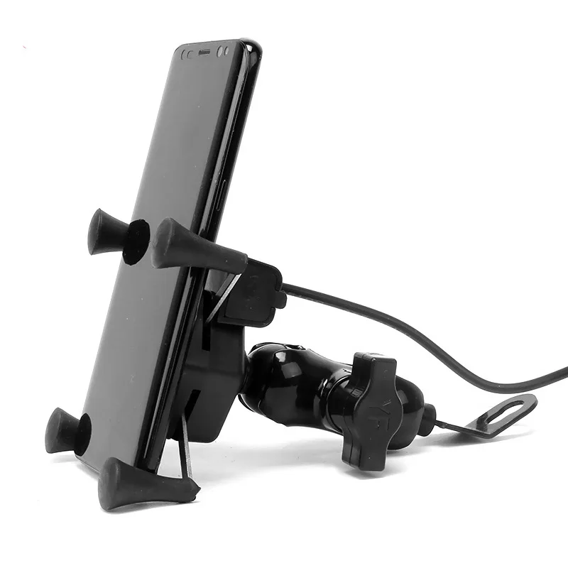 Hot Selling Universal and 360 rotating 3.5-6 inches motorcycle aluminum alloy mobile phone holder with 2A quick charging
Hot Selling Universal and 360 rotating 3.5-6 inches motorcycle aluminum alloy mobile phone holder with 2A quick charging
