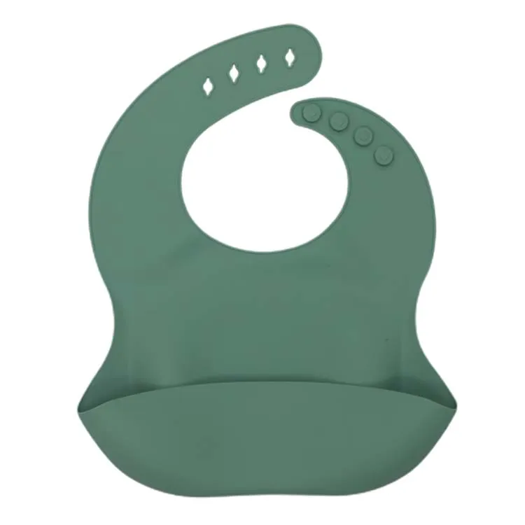 Wholesale top quality Waterproof Silicone Baby Bib with Food Catcher colorful Baby Silicone Bibs for kids, Customized color
Wholesale top quality Waterproof Silicone Baby Bib with Food Catcher colorful Baby Silicone Bibs for kids, Customized color