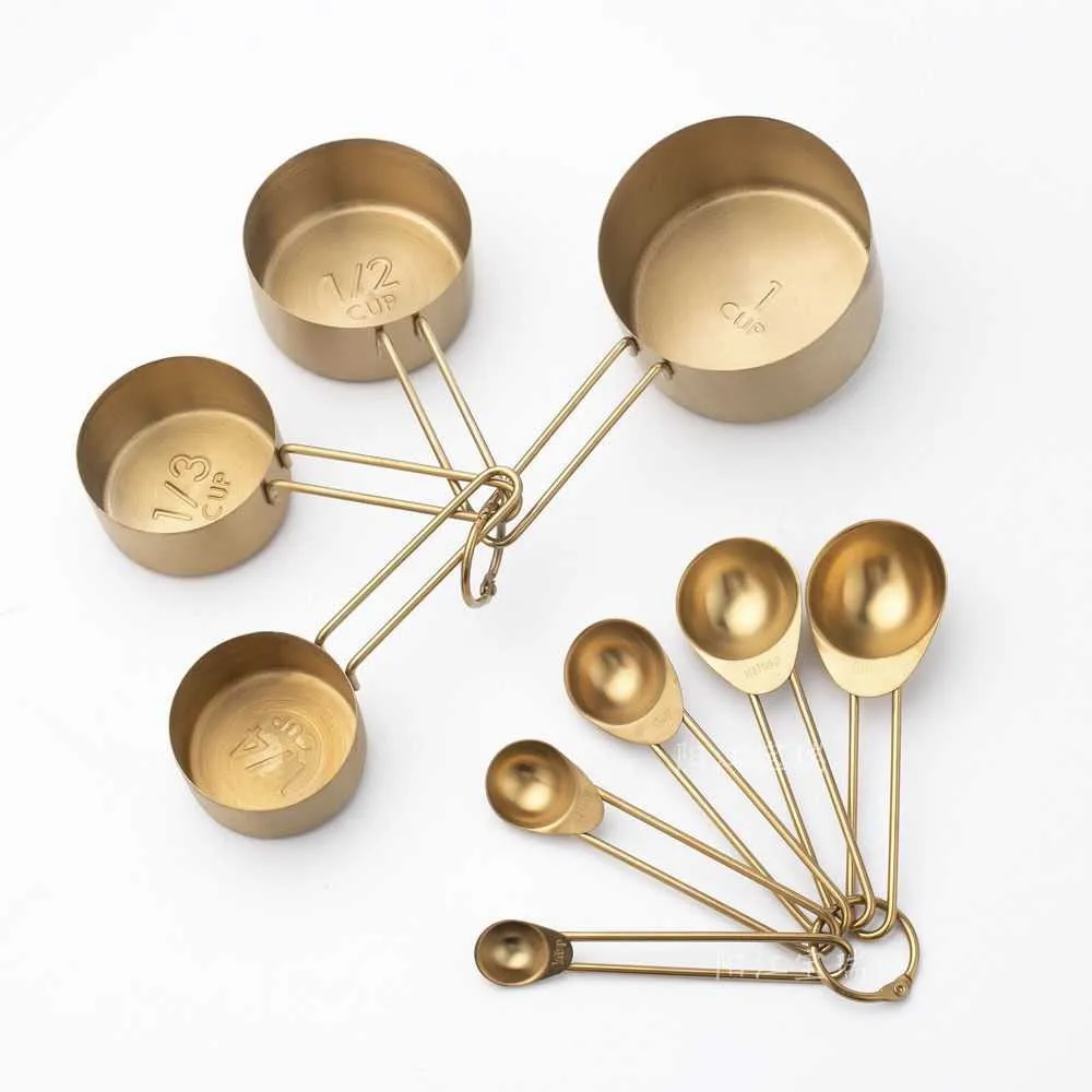 9Pc/Set Stainless Steel Scoop For Baking Sugar Coffee Titanium Measuring Tools Sets Teaspoons Measuring Spoon Measuring Cup Tool
9Pc/Set Stainless Steel Scoop For Baking Sugar Coffee Titanium Measuring Tools Sets Teaspoons Measuring Spoon Measuring Cup Tool