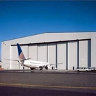 Low Cost Steel Structure Airplane Hangar/ Steel Hangar Warehouse for 1000 sqm