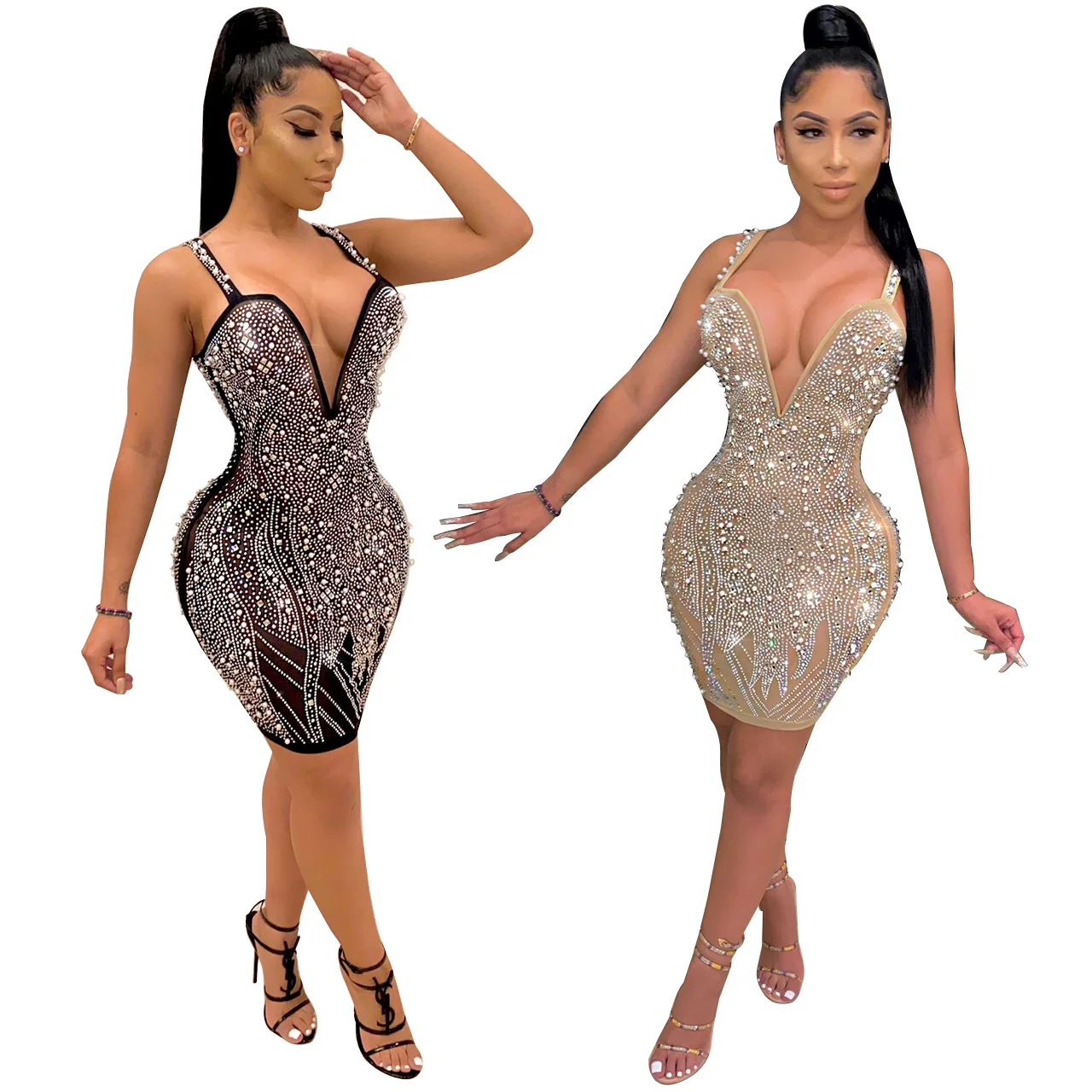 Fashion Girl Evening Dress 2020 Plus Size Women Jewel Clothes Sexy Girl Party Dress Lady Diamond Spaghetti Strap Mini Cloth
Fashion Girl Evening Dress 2020 Plus Size Women Jewel Clothes Sexy Girl Party Dress Lady Diamond Spaghetti Strap Mini Cloth