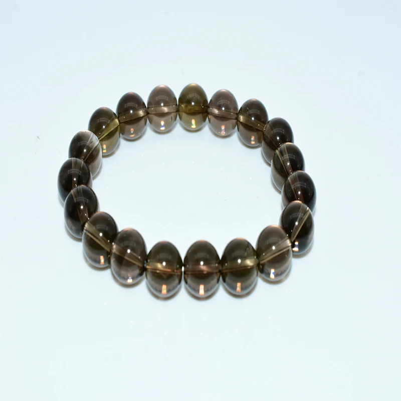 NAPOLN Natural Stone Beads High Grade 6/8/10/12 mm Smoky Quartz Bracelet, Brown
NAPOLN Natural Stone Beads High Grade 6/8/10/12 mm Smoky Quartz Bracelet, Brown