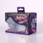 clear plastic pet window toy packaging boxes custom logo