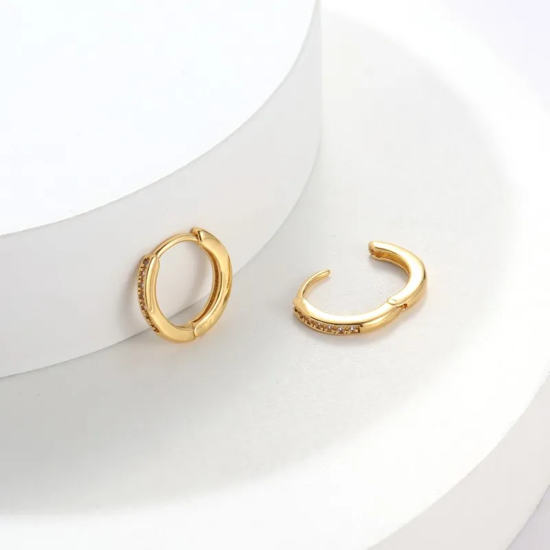 Personality Jewelry Gold Plated Brass Hoop Earrings For Women Chunky Circle Hoops Huggie Earrings
Personality Jewelry Gold Plated Brass Hoop Earrings For Women Chunky Circle Hoops Huggie Earrings