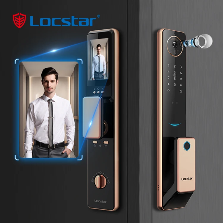 Hot Seller Waterproof Outdoor Face Id Smart Door Lock Wifi With 3D Face Recognition
Hot Seller Waterproof Outdoor Face Id Smart Door Lock Wifi With 3D Face Recognition