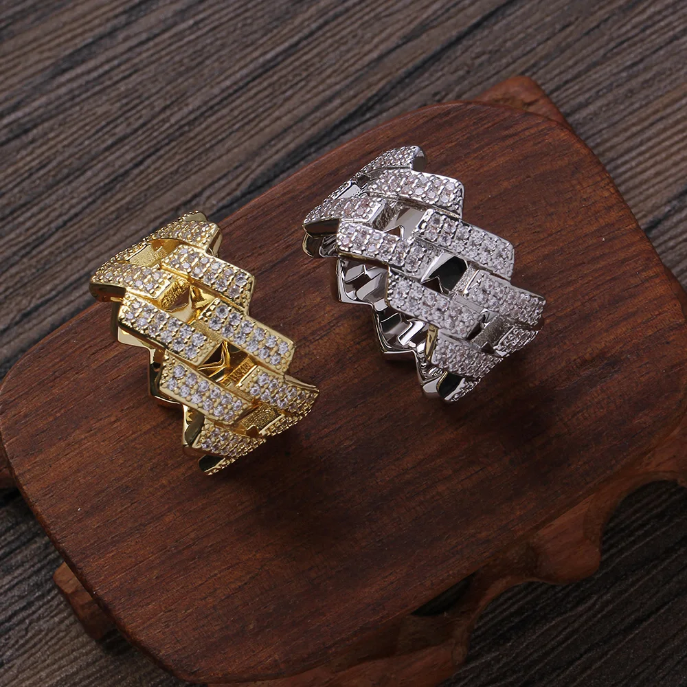 TUNKALL R012 Fashion Brass setting CZ Ring Iced Accessory Men's Gift Party Wedding Hip hop Jewelry
TUNKALL R012 Fashion Brass setting CZ Ring Iced Accessory Men's Gift Party Wedding Hip hop Jewelry