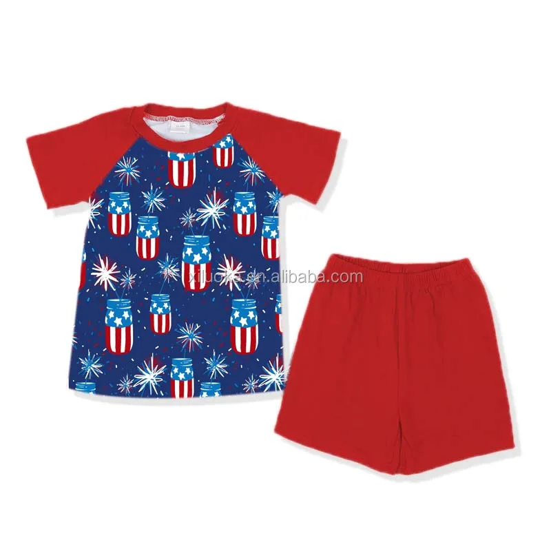 American Flag Day Outfit Fireworks Infant Toddler Clothes June 14th Festival Baby Boy Set, Picture
American Flag Day Outfit Fireworks Infant Toddler Clothes June 14th Festival Baby Boy Set, Picture