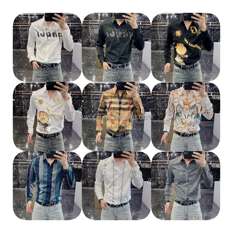 2022 new men's standing collar long-sleeved shirt ethnic style series printing large size men's shirt, Picture
2022 new men's standing collar long-sleeved shirt ethnic style series printing large size men's shirt, Picture