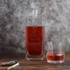 Bottles Wine Bottle Wine 750ml Transparent Glass Bottles Crystal White Material Glass Wine Bottle Whisky/vodka Bottle