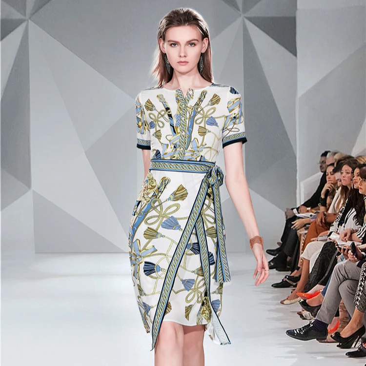Unique Design Commute Floral Print Dress Elegant Women Lady Mid-Length Lace Dresses
Unique Design Commute Floral Print Dress Elegant Women Lady Mid-Length Lace Dresses