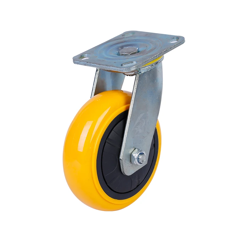 screw with double brakes pvc/pu orange black hollow flower type caster for shipping cart, Customized
screw with double brakes pvc/pu orange black hollow flower type caster for shipping cart, Customized