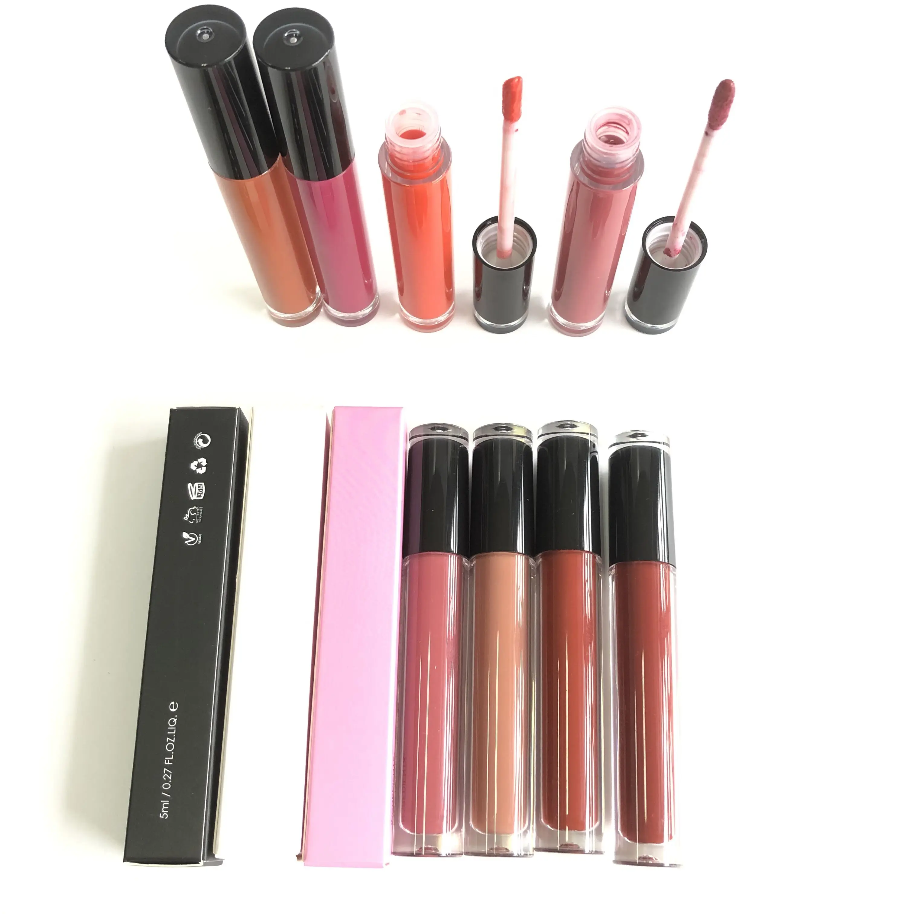 Private label 23 color cosmetics makeup velvet matte lipstick container tubes high pigment matte liquid lipstick
Private label 23 color cosmetics makeup velvet matte lipstick container tubes high pigment matte liquid lipstick