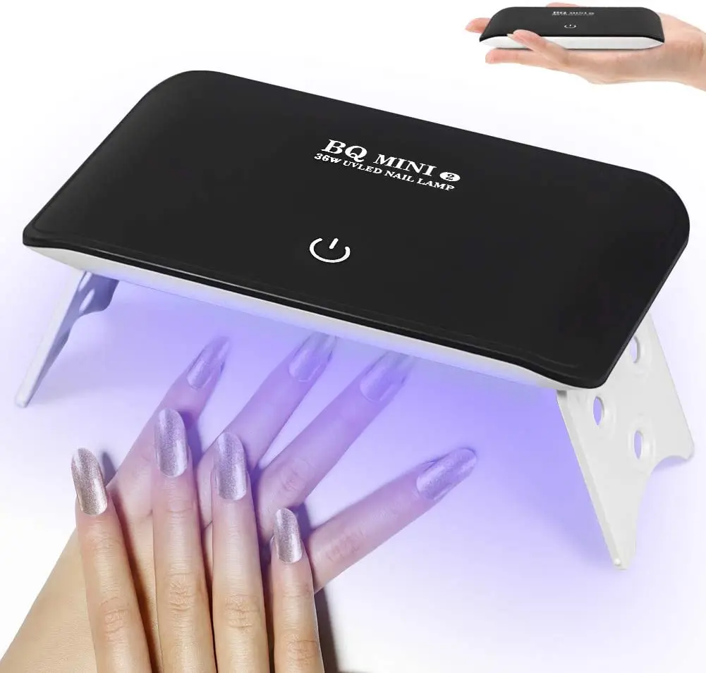 BLUEQUE Mini2 36W Small Mini Black UV Led Curing Nail Lamp Art Tools for Fingernail&Toenail
BLUEQUE Mini2 36W Small Mini Black UV Led Curing Nail Lamp Art Tools for Fingernail&Toenail