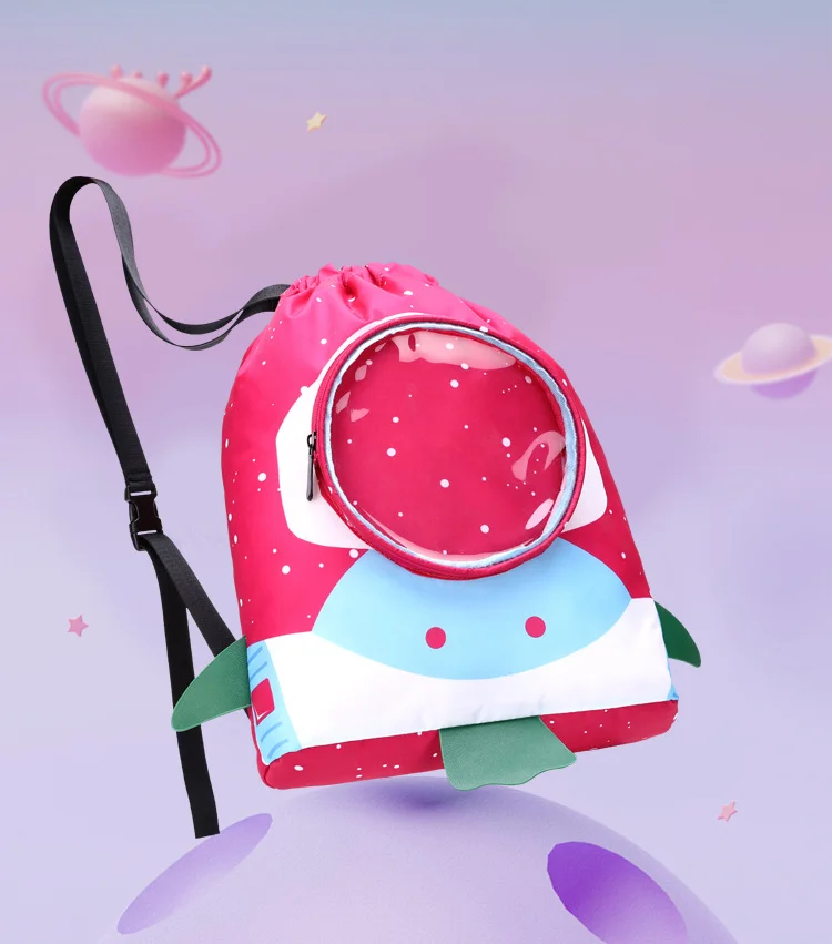 Leisure Waterproof Swimming Bag Light-Weight Children Backpack with Interlayer Custom Logo Rocket-Shaped Bag
Leisure Waterproof Swimming Bag Light-Weight Children Backpack with Interlayer Custom Logo Rocket-Shaped Bag