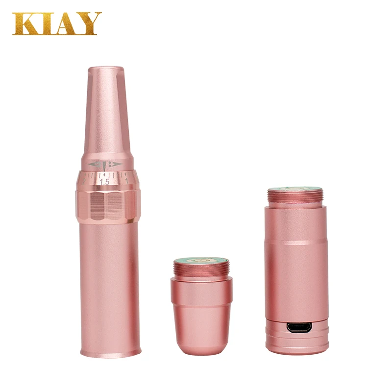 V6 Permanent Makeup Wireless Tattoo Machine Tattoo Gun Permanent Makeup and MTS Electric 0.2mm 0.25mm Aluminum without Noise, Rose gold
V6 Permanent Makeup Wireless Tattoo Machine Tattoo Gun Permanent Makeup and MTS Electric 0.2mm 0.25mm Aluminum without Noise, Rose gold