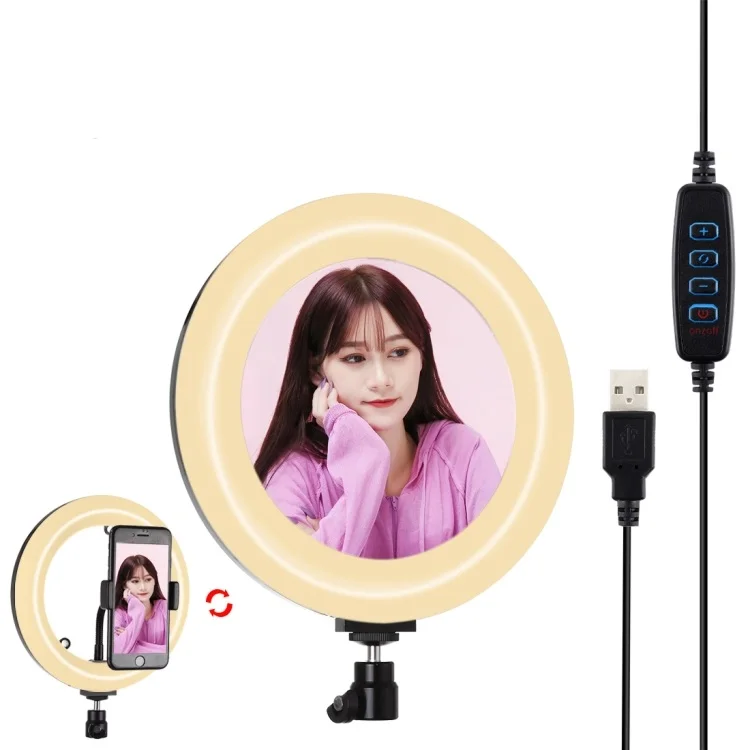 PULUZ Factory 7.9 inch Dimmable Mobile Vlogging Selfie LED Ring Light with Mirror
PULUZ Factory 7.9 inch Dimmable Mobile Vlogging Selfie LED Ring Light with Mirror