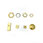 Cheap Chinese Manufacturer Hex Threaded Decorative Knurled Hardware Brass screws Cap Bolt Nut Fastener