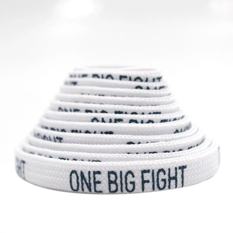 Weiou Shoe Accessories High Quality Polyester Custom Color Printing Character White 140CM Length Flat Printed Shoelaces, Red, white, black, grey, etc
Weiou Shoe Accessories High Quality Polyester Custom Color Printing Character White 140CM Length Flat Printed Shoelaces, Red, white, black, grey, etc