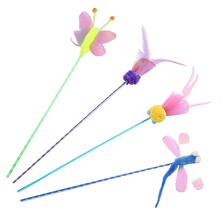 Lombre Plush Color-Changing Clicker Butterfly Pet Toy Make A Sound Fur Ball Butterfly Funny Cat Stick Cat Toy
Lombre Plush Color-Changing Clicker Butterfly Pet Toy Make A Sound Fur Ball Butterfly Funny Cat Stick Cat Toy
