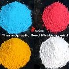 Thermoplastic (hot melt) road marking paint