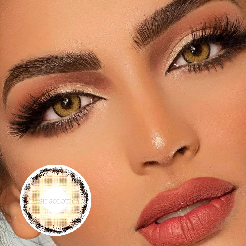 Contact lenses Fresh Solotica Cheap hot sale Korea Egypt colored annual cosmetic gray retail and wholesale Hema
Contact lenses Fresh Solotica Cheap hot sale Korea Egypt colored annual cosmetic gray retail and wholesale Hema