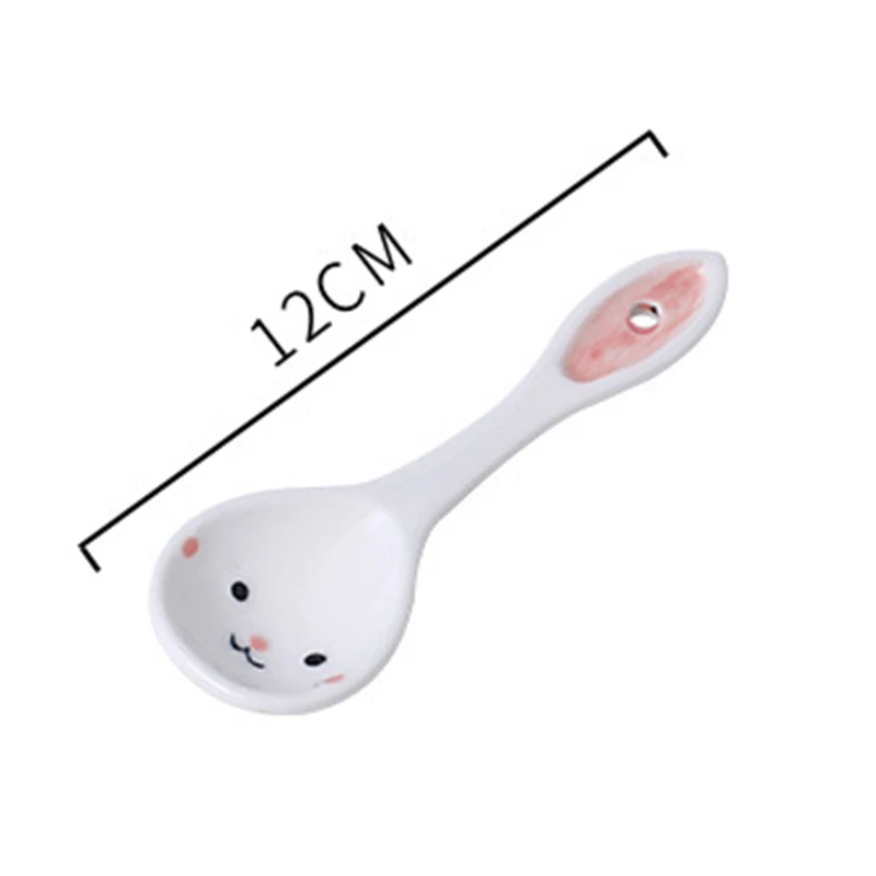 Zogifts Wholesale Children Gifts Cute Christmas Hand-painted cartoon rabbit lovely children's Ceramic Baby Spoon
Zogifts Wholesale Children Gifts Cute Christmas Hand-painted cartoon rabbit lovely children's Ceramic Baby Spoon