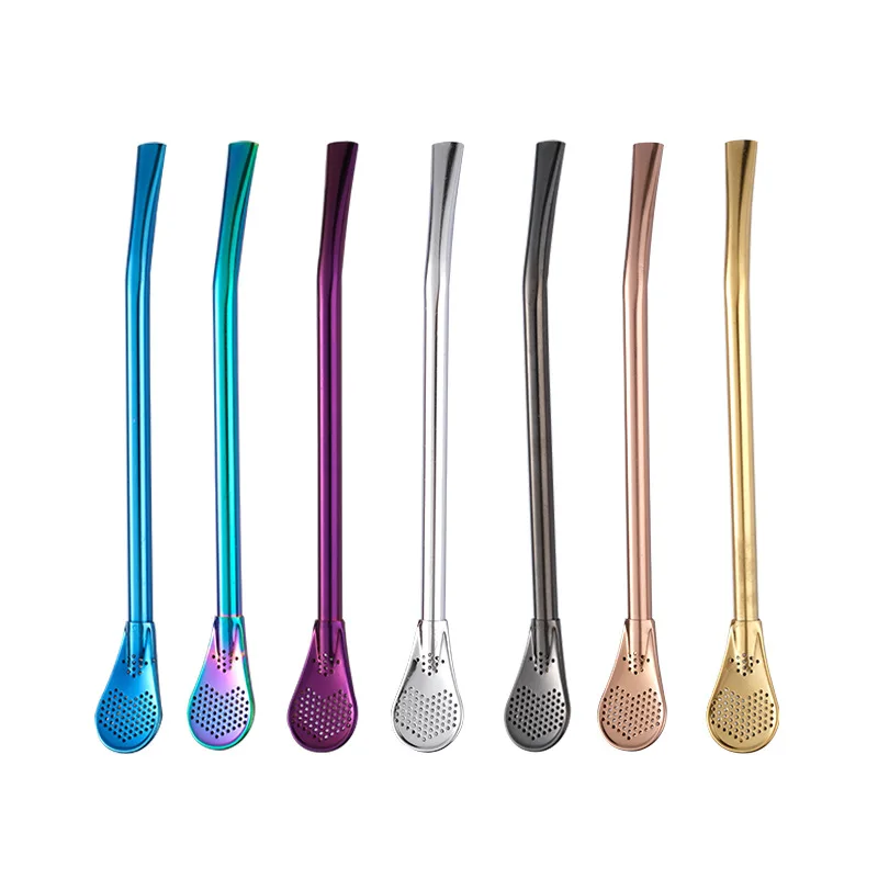 Hot Sale Colorful Filter Spoon 304 Stainless Steel Food Grade Metal Drinking Straws, Silver,gold,rose gold,rainbow,black
Hot Sale Colorful Filter Spoon 304 Stainless Steel Food Grade Metal Drinking Straws, Silver,gold,rose gold,rainbow,black