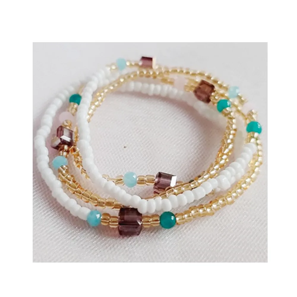 New Summer 2021 jewelry Iron ore Beads African waist beads body chain glass beads navel chain bikini jewelry customizable
New Summer 2021 jewelry Iron ore Beads African waist beads body chain glass beads navel chain bikini jewelry customizable