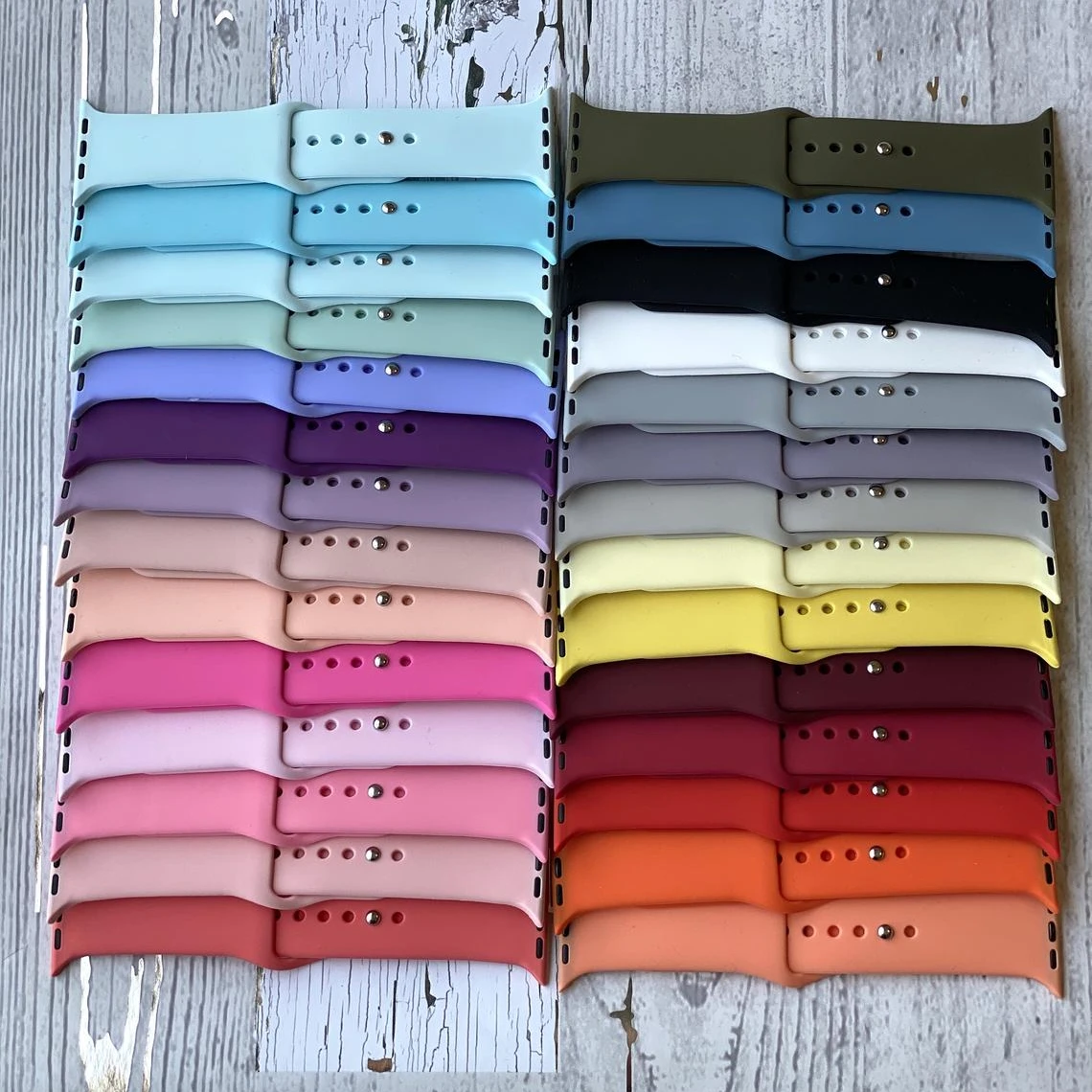 For Apple Watch Band Silicone, for Apple Watch Band Strap Silicone Sport Loop, Bands for Apple watch Series 6 5 4 3 2 1, Many colors for your choice
For Apple Watch Band Silicone, for Apple Watch Band Strap Silicone Sport Loop, Bands for Apple watch Series 6 5 4 3 2 1, Many colors for your choice