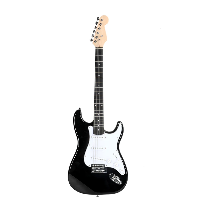 ST electric guitar 2021 hot selling student beginner professional ST electric guitar, Black
ST electric guitar 2021 hot selling student beginner professional ST electric guitar, Black