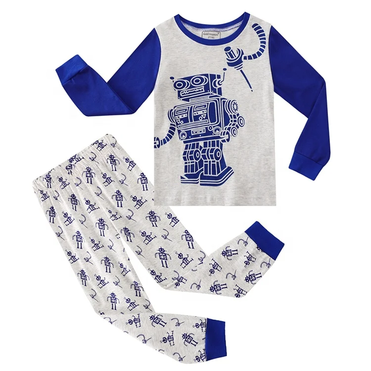 Boys Spring And Autumn Pajamas Suit Cartoon Two-Piece Pajamas Cotton Pullover For Amazon
Boys Spring And Autumn Pajamas Suit Cartoon Two-Piece Pajamas Cotton Pullover For Amazon