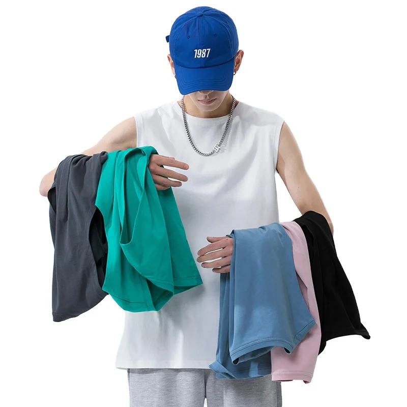 Custom Logo Tank Wholesale 100% cotton Tank Top Men Casual PRINT Summer OEM Vest Style Sportswear Pattern Hooded Wear Neck, As pictures
Custom Logo Tank Wholesale 100% cotton Tank Top Men Casual PRINT Summer OEM Vest Style Sportswear Pattern Hooded Wear Neck, As pictures