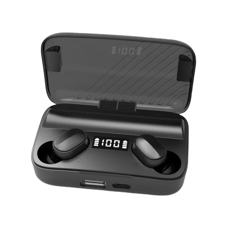 Hot Sale A9 TWS Earbuds LED Digital Display Wireless Earphone Mini Headphones with Charging Box Power Bank
Hot Sale A9 TWS Earbuds LED Digital Display Wireless Earphone Mini Headphones with Charging Box Power Bank