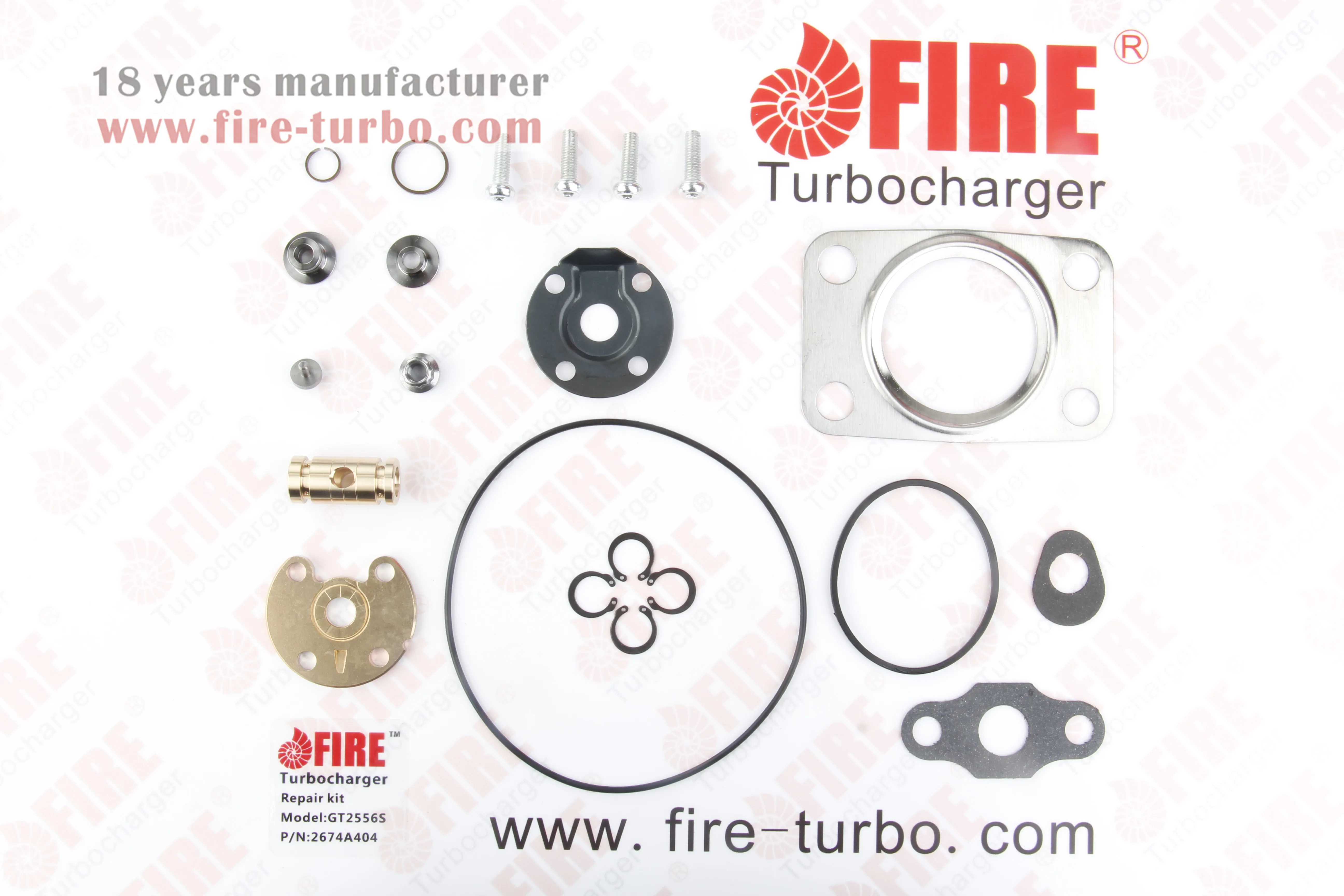 Repair kits 2674A404 Turbocharger GT2556S 735233-5002S Engine 1104C-44T for Perkinss.