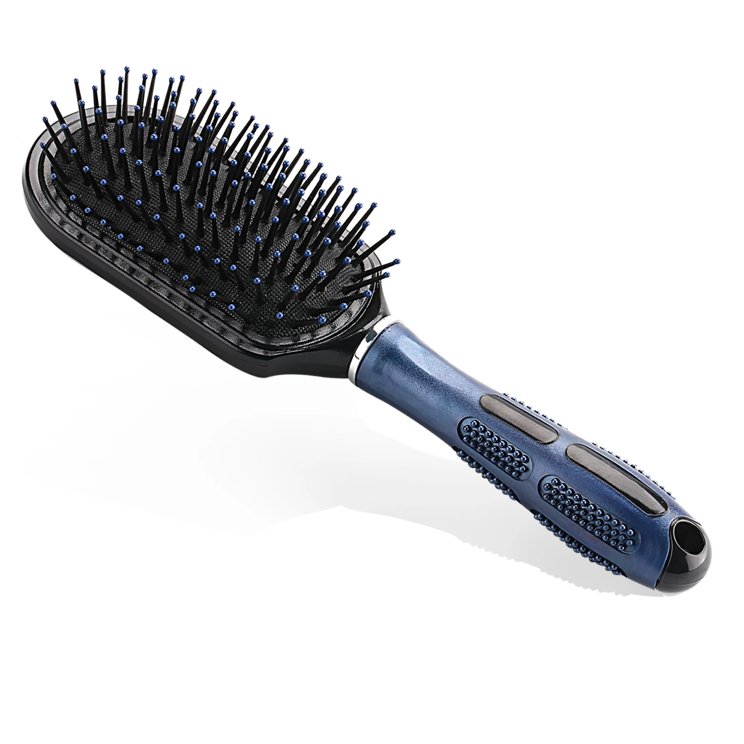 2021 new style popular oil infused paddle brush for smooth hair straighten and add shine to hair, Blue
2021 new style popular oil infused paddle brush for smooth hair straighten and add shine to hair, Blue