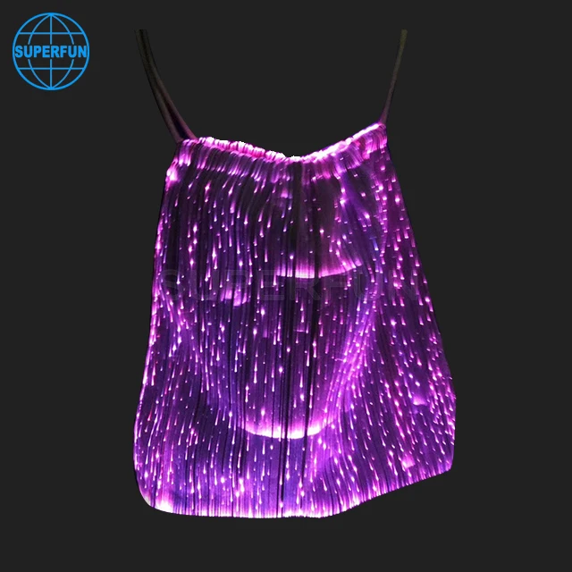 Newest 7 colour light up LED optical fiber sport bag flashing glowing drawstring backpack for running
Newest 7 colour light up LED optical fiber sport bag flashing glowing drawstring backpack for running