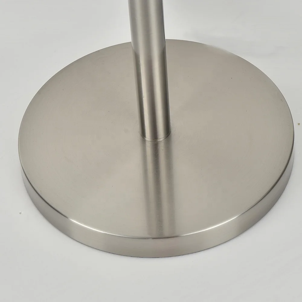 Modern Hotel LED Floor Lamp with Fabric Shade for Super 8 Hotel Guestroom