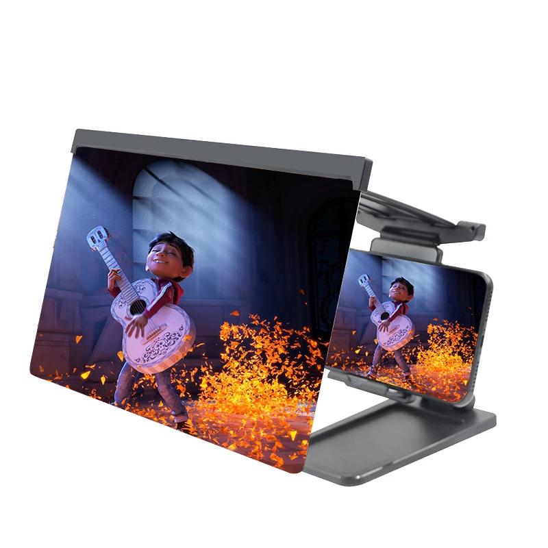 Hot sale cell phone 12inch screen enlarger amplifier foldable phone video amplifier acrylic amplifier, Black
Hot sale cell phone 12inch screen enlarger amplifier foldable phone video amplifier acrylic amplifier, Black